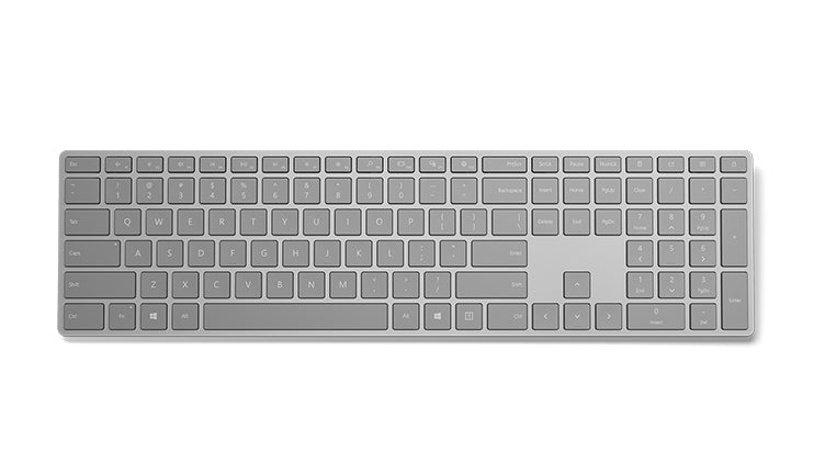 Microsoft Surface Keyboard - Keyboard - wireless - Bluetooth 4.0 - QWERTY - US - gray - commercial