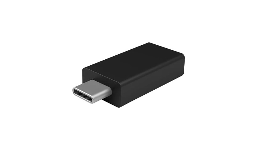 Microsoft Surface USB-C to USB Adapter - USB adapter - USB-C (M) to USB Type A (F) - USB 3.1 - black - commercial