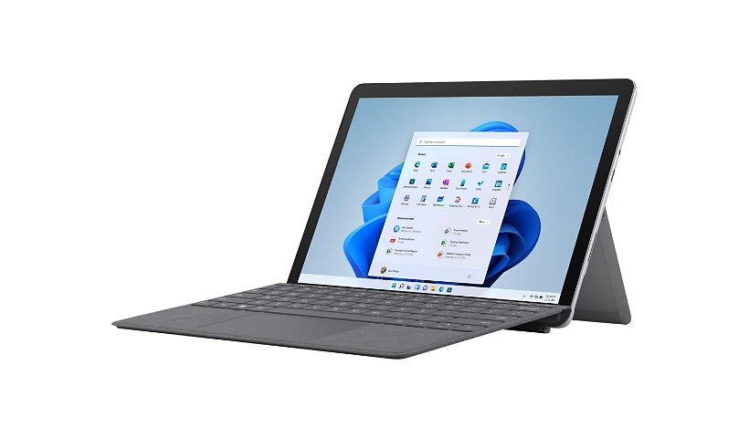 Microsoft Surface Go 3 - Tablet - Intel Core i3 10100Y / 1.3 GHz - Win 10 Pro - UHD Graphics 615 - 4 GB RAM - 64 GB eMMC - 10.5" touchscreen 1920 x 1280 - NFC, Wi-Fi 6 - 4G LTE-A - platinum - commercial