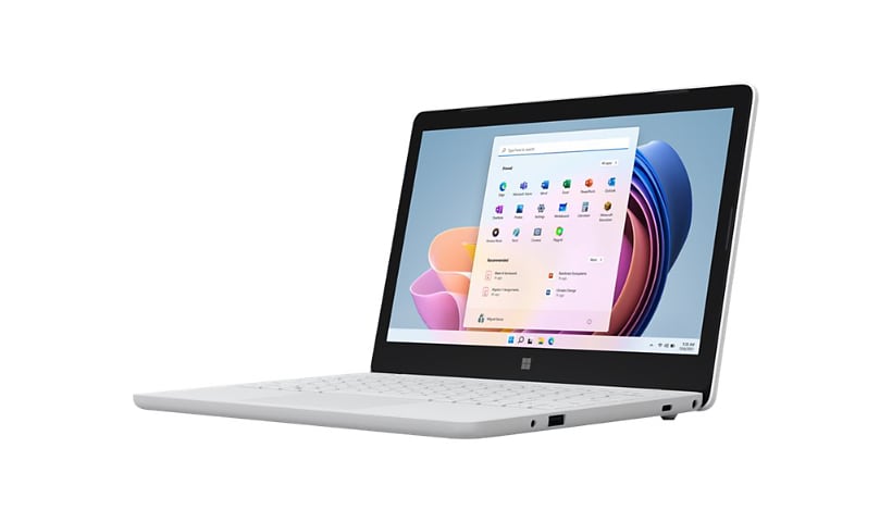 Microsoft Surface Laptop SE - Intel Celeron N4120 / 1.1 GHz - Win 11 SE - UHD Graphics 600 - 8 GB RAM - 128 GB eMMC - 11.6" 1366 x 768 (HD) - Wi-Fi 5 - glacier - academic, commercial