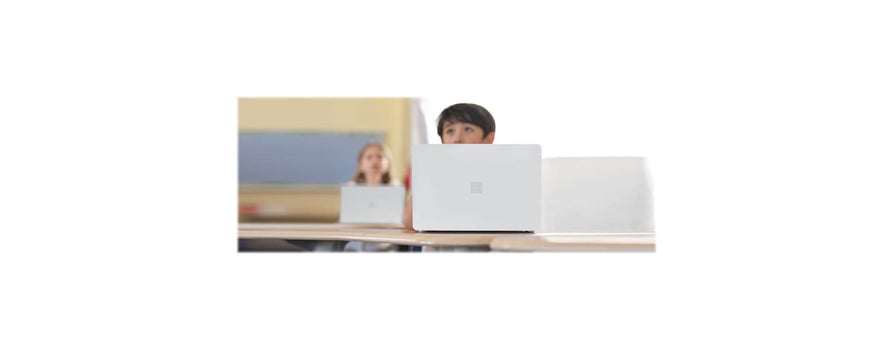 Microsoft Surface Laptop SE - Intel Celeron N4020 / 1.1 GHz - Win 11 SE - UHD Graphics 600 - 4 GB RAM - 64 GB eMMC - 11.6" 1366 x 768 (HD) - Wi-Fi 5 - glacier - academic, commercial