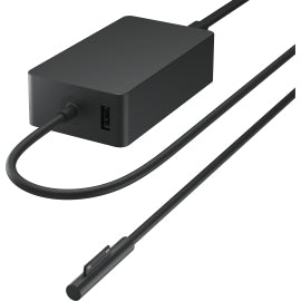 Microsoft - Power adapter - 127 Watt - black - for Surface Book, Book 2, Book 3, Go, Go 2, Laptop, Laptop 2, Laptop 3, Pro 6, Pro 7, Pro X