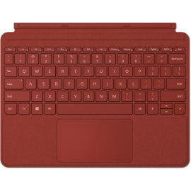 Microsoft Surface Go Type Cover - Keyboard - with trackpad, accelerometer - backlit - English - poppy red - for Surface Go, Go 2