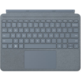 Microsoft Surface Go Type Cover - Keyboard - with trackpad, accelerometer - backlit - English - ice blue - for Surface Go, Go 2
