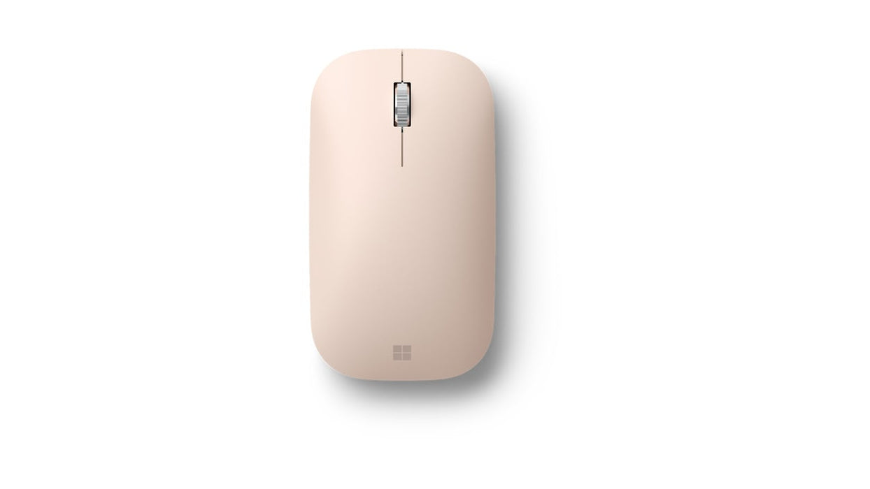 Microsoft Surface Mobile Mouse - Mouse - optical - 3 buttons - wireless - Bluetooth 4.2 - sandstone - commercial