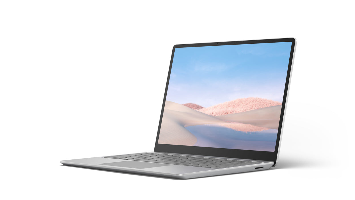 Microsoft Surface Laptop Go - Intel Core i5 1035G1 / 1 GHz - Win 10 Pro - UHD Graphics - 8 GB RAM - 256 GB SSD - 12.4" touchscreen 1536 x 1024 - Wi-Fi 6 - platinum - kbd: English - academic