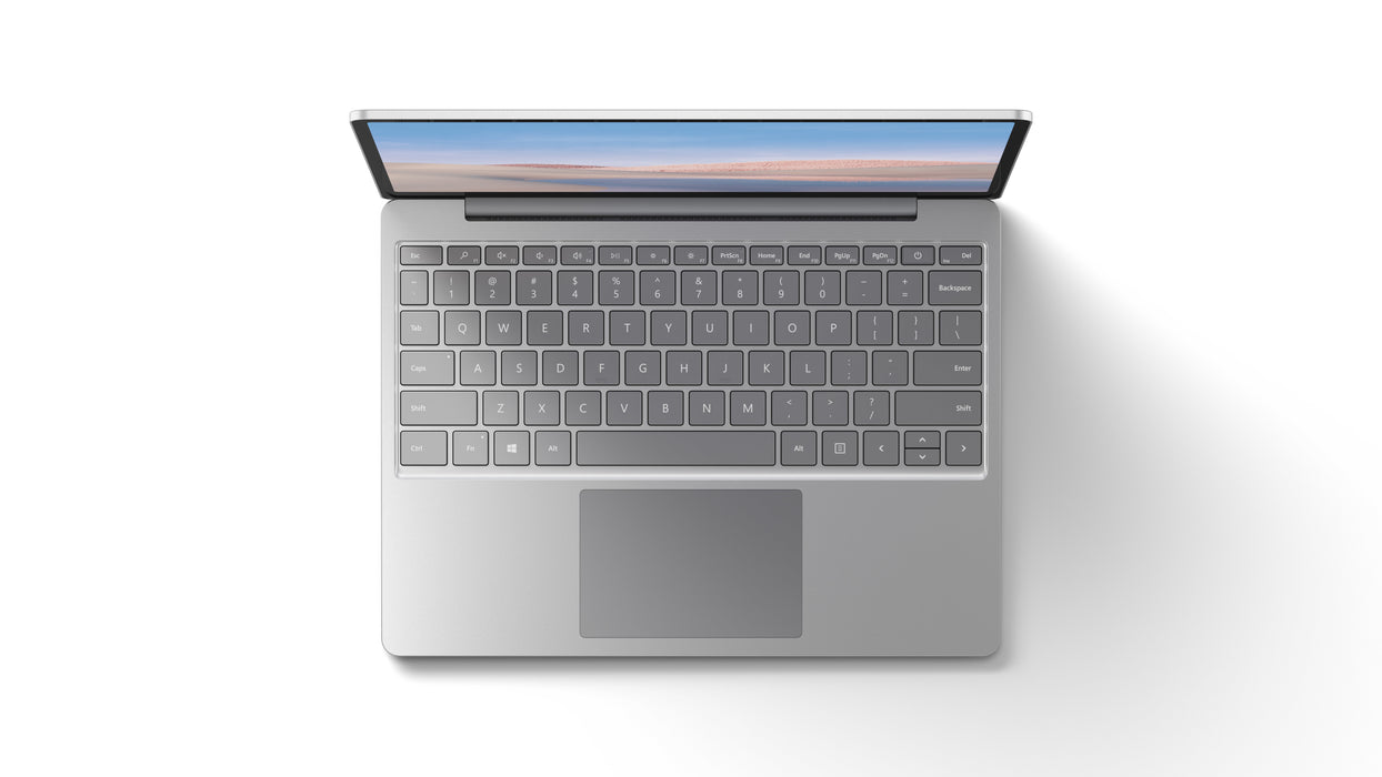 Microsoft Surface Laptop Go - Intel Core i5 1035G1 / 1 GHz - Win 10 Pro - UHD Graphics - 16 GB RAM - 256 GB SSD - 12.4" touchscreen 1536 x 1024 - Wi-Fi 6 - platinum - kbd: English - academic