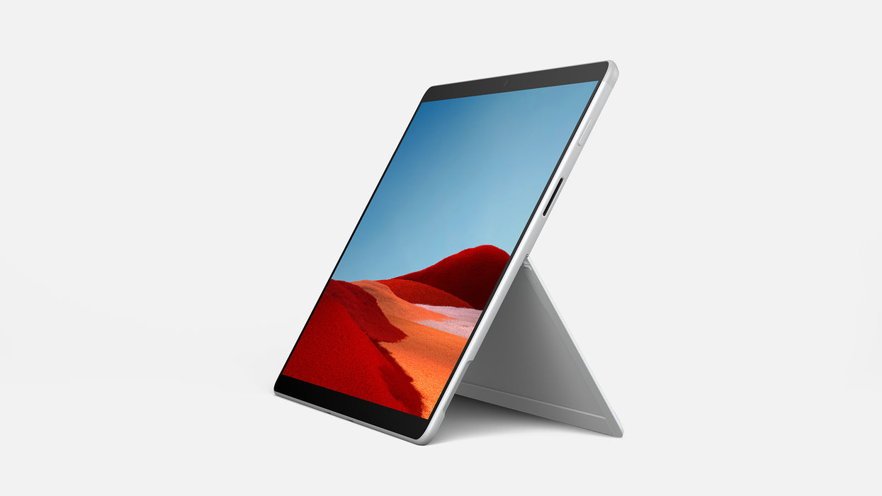 Microsoft Surface Pro X - Tablet - SQ2 - Win 10 Pro - Qualcomm Adreno 690 - 16 GB RAM - 512 GB SSD - 13" touchscreen 2880 x 1920 - Wi-Fi 5 - 4G LTE-A Pro - platinum - commercial