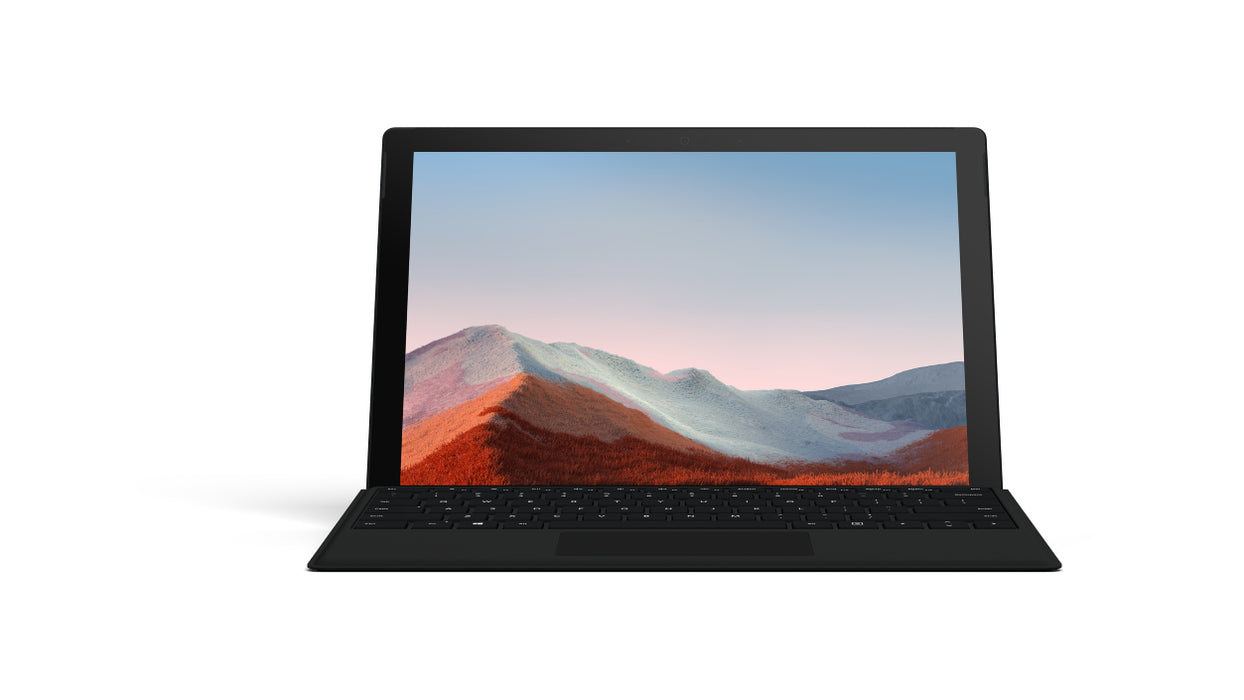 Microsoft Surface Pro 7+ - Tablet - Core i7 1165G7 - Win 10 Pro - Iris Xe Graphics - 16 GB RAM - 256 GB SSD - 12.3" touchscreen 2736 x 1824 - Wi-Fi 6 - matte black - commercial