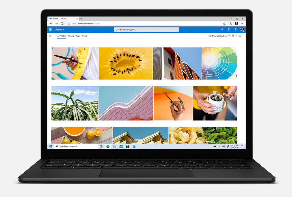 Microsoft Surface Laptop 4 - AMD Ryzen 5 4680U / 2.2 GHz - Win 10 Pro - Radeon Graphics - 16 GB RAM - 256 GB SSD - 13.5" touchscreen 2256 x 1504 - Wi-Fi 6 - matte black - commercial