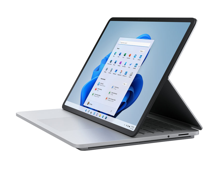 Microsoft Surface Laptop Studio - Slider - Intel Core i7 11370H - Win 11 Pro - RTX A2000 - 32 GB RAM - 1 TB SSD - 14.4" touchscreen 2400 x 1600 @ 120 Hz - Wi-Fi 6 - platinum - kbd: English - commercial