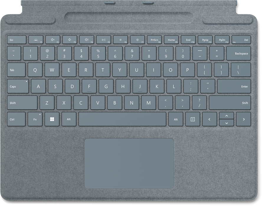 Microsoft Surface Pro Keyboard - Ice Blue - for Microsoft Surface Pro X and Surface Pro 8