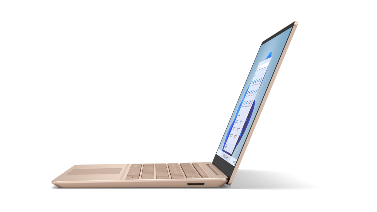 Surface Laptop Go 2 - Intel Core i5 1135G7 - Win 10 Pro - Iris Xe Graphics - 8 GB RAM - 256 GB SSD - 12.4" touchscreen - 1536 x 1024 - Wi-Fi 6 - Sandstone