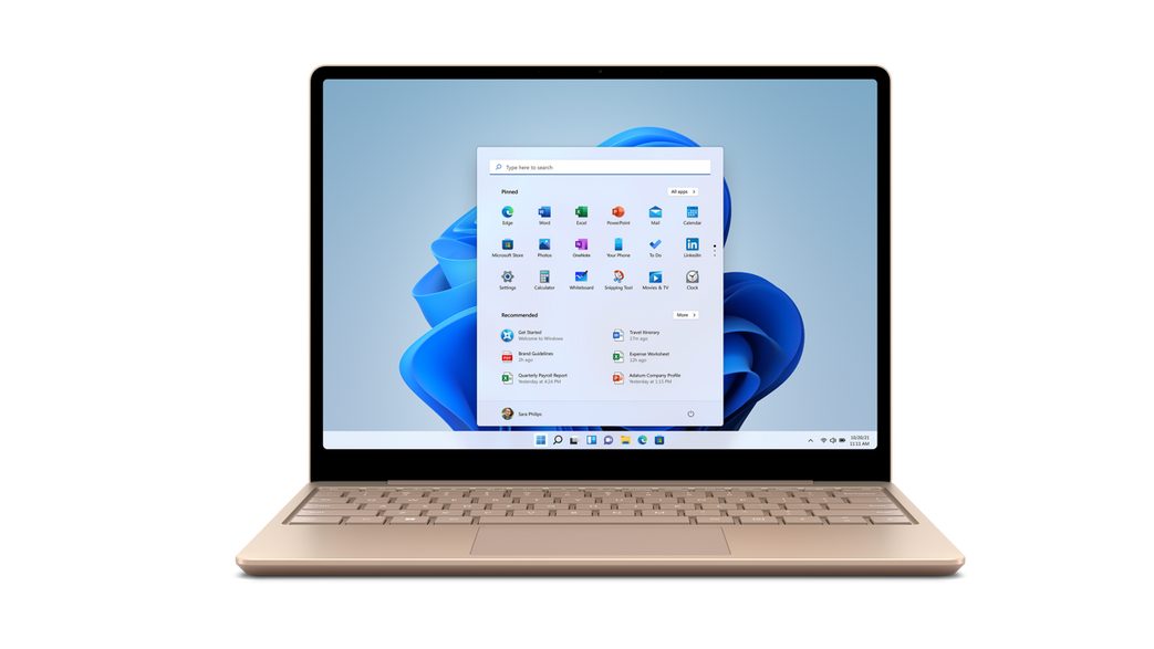 Surface Laptop Go 2 - Intel Core i5 1135G7 - Win 10 Pro - Iris Xe Graphics - 8 GB RAM - 128 GB SSD - 12.4" touchscreen - 1536 x 1024 - Wi-Fi 6 - Sandstone