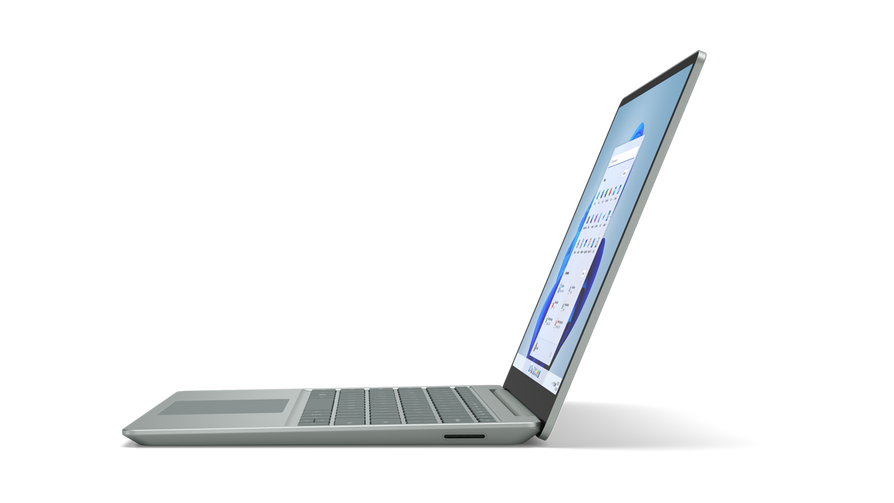 Surface Laptop Go 2 - Intel Core i5 1135G7 - Win 11 Pro - Iris Xe Graphics - 8 GB RAM - 128 GB SSD - 12.4" touchscreen - 1536 x 1024 - Wi-Fi 6 - Sage