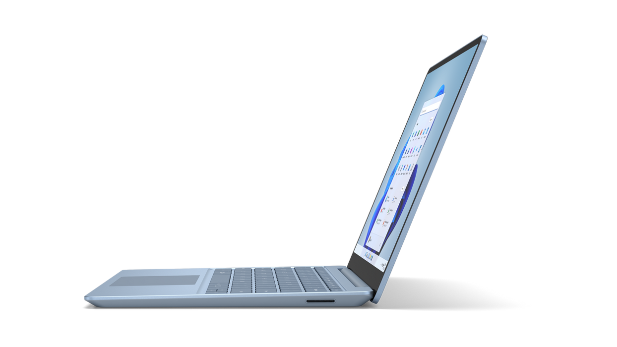 Surface Laptop Go 2 - Intel Core i5 1135G7 - Win 10 Pro - Iris Xe Graphics - 8 GB RAM - 256 GB SSD - 12.4" touchscreen - 1536 x 1024 - Wi-Fi 6 - Ice Blue
