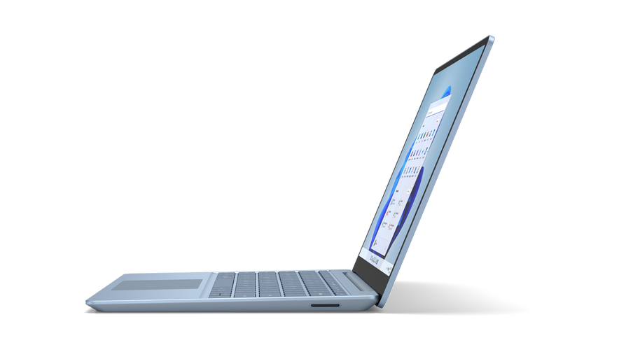 Surface Laptop Go 2 - Intel Core i5 1135G7 - Win 10 Pro - Iris Xe Graphics - 8 GB RAM - 128 GB SSD - 12.4" touchscreen - 1536 x 1024 - Wi-Fi 6 - Ice Blue
